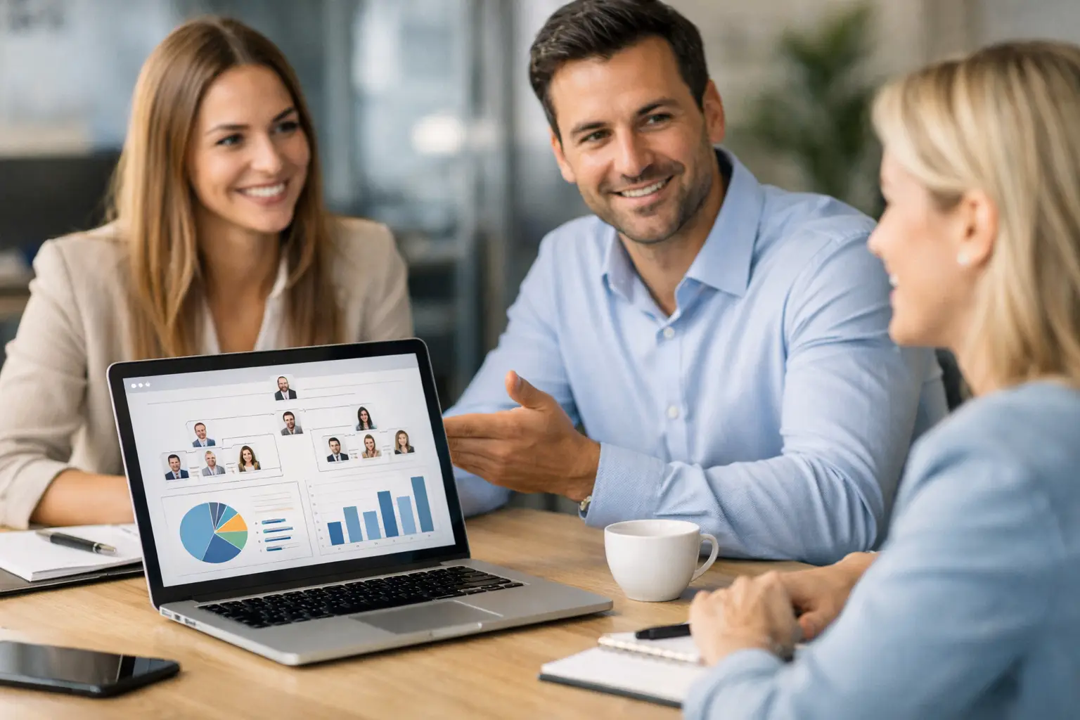 Ilustración: Cómo elegir software de RH para empresas medianas